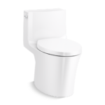 Sanitario de una pieza con faldón