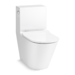 Sanitario de una pieza con faldón