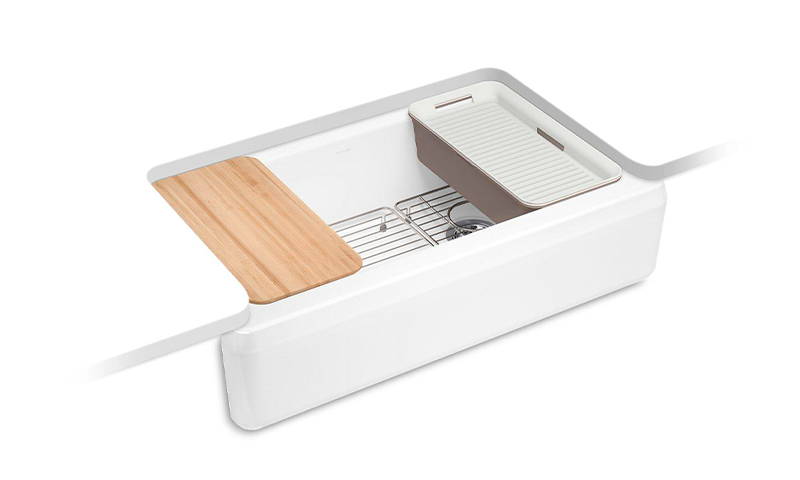 24564-PC-0 Fregadero bajo encimera de 36" con faldón - Imagen 1