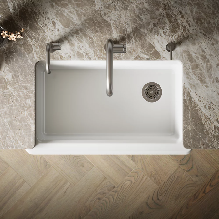 Fregadero bajo encimera de 36" con faldón - Imagen 3