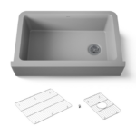 Fregadero de un solo pozo