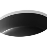 Lavamanos ovalado bajo encimera