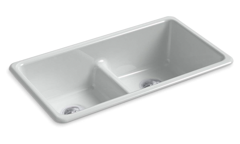 5312-95 Fregadero de doble pozo de 33" - Imagen 1