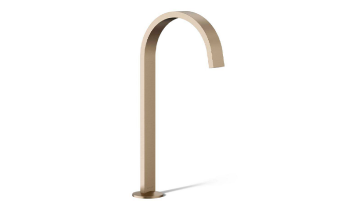 Grifería alta sin manerales con diseño tipo listón - Imagen 2