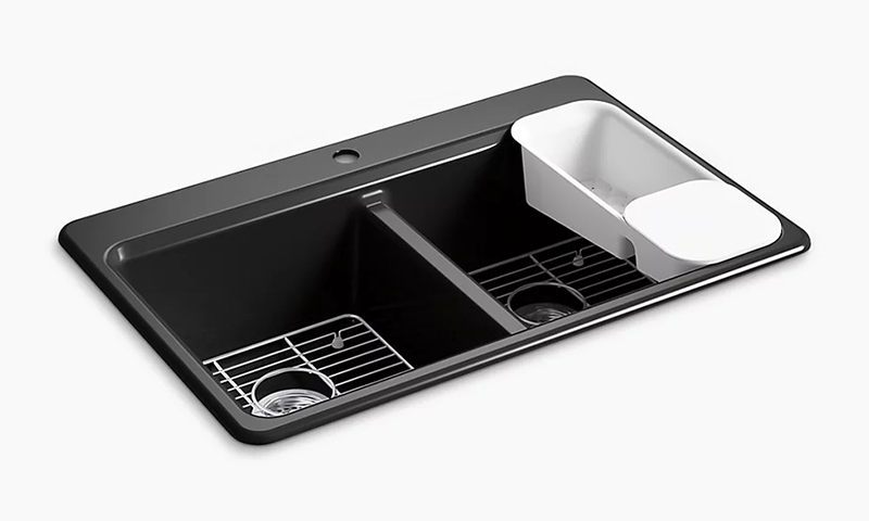 8679-1A2-7 Fregadero de doble pozo - Imagen 1