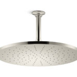 Rociador de ducha redondo y moderno de 14"