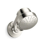 Cabeza de ducha con inducción de aire y brazo