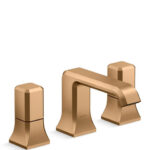 Grifería para lavamanos con manerales tipo pomo