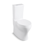 Sanitario de dos piezas de alta eficiencia, sin asiento